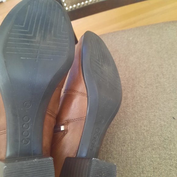 Ecco Shape 35 brown leather boots size 39EU - Picture 8 of 8